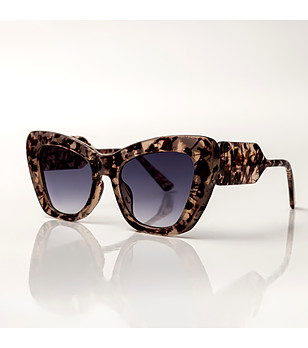 Ефектни дамски слънчеви очила Scarlett в кафеви нюанси снимка