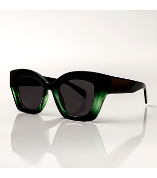 Дамски слънчеви очила в зелен нюанс Eliana снимка