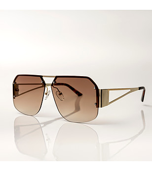 Дамски слънчеви очила Addison в кафяв нюанс снимка