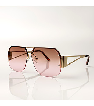 Дамски слънчеви очила в розов нюанс Addison  снимка