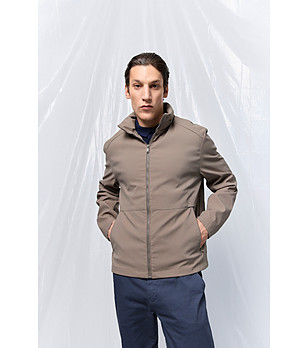 Мъжко яке в цвят каки Arnold снимка