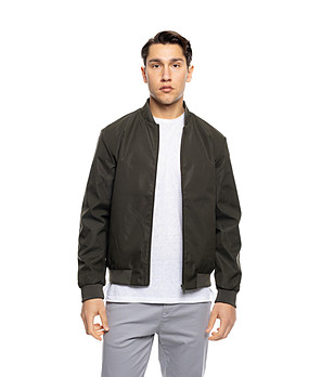 Тъмнозелено мъжко яке Chino снимка