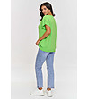 Зелена дамска блуза от фино плетиво Merita-1 снимка