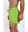 Зелени мъжки плажни шорти-2 снимка