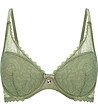 Зелен сутиен с твърди чашки Modern muse -3 снимка