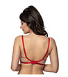 Сутиен с повдигащ ефект в червено и бежово Torfi-1 снимка