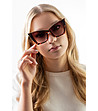 Дамски слънчеви очила в кафеви нюанси Madison-3 снимка