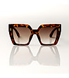 Дамски слънчеви очила в цвят хавана Grace-1 снимка