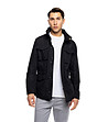 Мъжко черно яке с джобове Markell-4 снимка