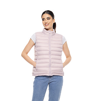 Бледорозова дамска грейка Zina снимка