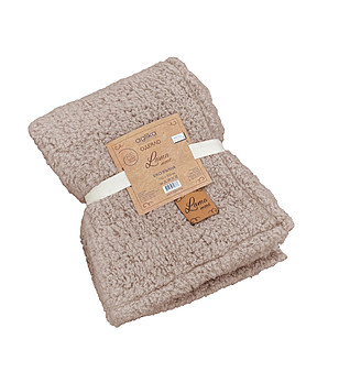 Меко одеяло в капучино 150х200 см от еко вълна снимка