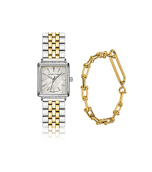 Комплект от часовник и гривна Lilou снимка