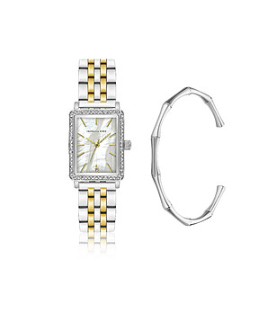 Дамски комплект от часовник и гривна Agathe снимка