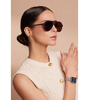 Тъмнокафяви унисекс слънчеви очила TIMBERLINE снимка