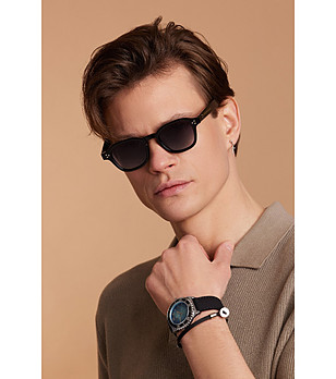 Черни unisex слънчеви очила PARADOX снимка