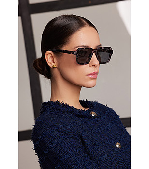 Unisex слънчеви очила в сиви нюанси PILFERER снимка