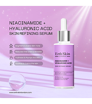 Серум за лице с ниацинамид и хиалуронова киселина  30 мл снимка