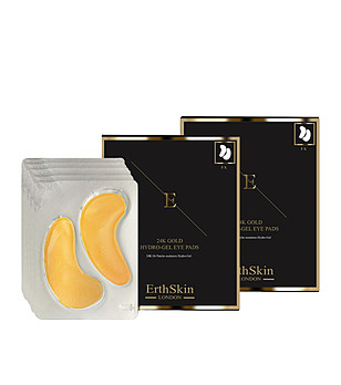 Комплект пачове за под очи 24-каратово злато 10 броя снимка