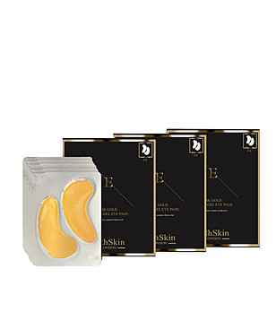 Комплект пачове за под очи 24-каратово злато 15 броя снимка