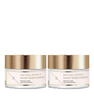 Комплект от 2 бр. нощен овлажняващ крем за лице  50 мл снимка