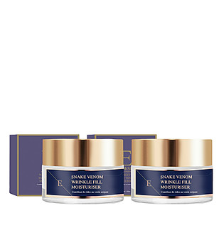 Комплект от 2 овлажняващи крема със змийска отрова  50 мл снимка