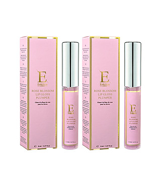 Комплект от 2 броя гланц за устни Розов цвят 8мл снимка