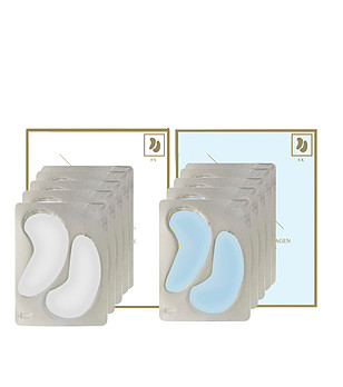 Комплект от два вида пачове за очи и околоочен крем снимка