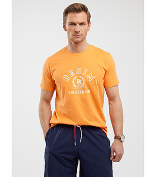 Мъжка тениска в жълт нюанс Carbon снимка