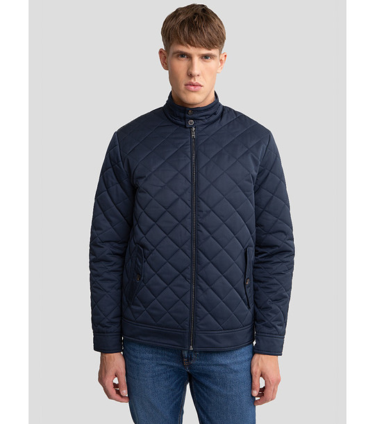 Тъмносиньо мъжко яке EZEQUIEL снимка