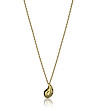 Златисто дамско колие с висулка Lagoon-2 снимка