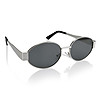 Овални дамски поляризирани слънчеви очила в сребристо ARIA -2 снимка