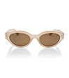 Дамски слънчеви очила с поляризация в цвят шампанско ICONIC-1 снимка