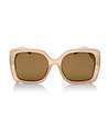 Поляризирани дамски слънчеви очила в цвят шампанско MALIBU-2 снимка