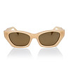 Унисекс слънчеви очила в цвят шампанско BRAVADO-1 снимка