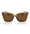 Унисекс слънчеви очила с рамка в кафяв нюанс CALIENTE-1 снимка