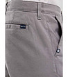 Светлосиви мъжки къси панталони ROSSIN-3 снимка