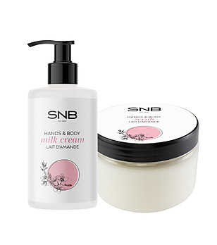 Комплект от скраб за ръце и тяло Lait d'Amande снимка