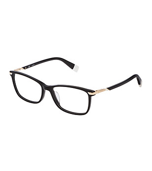 Дамски рамки за очила Furla в черен цвят снимка