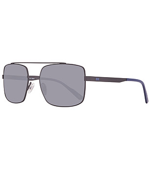 Мъжки очила с метална рамка в черно снимка