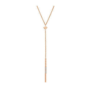 Дамско златисто колие снимка