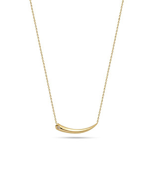 Дамско златисто колие снимка