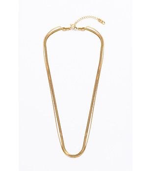 Дамско позлатено колие Miracle снимка