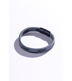 Unisex гривна в сини нюанси снимка