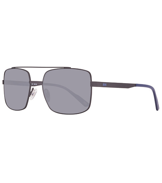 Мъжки очила с метална рамка в черно снимка