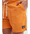 Оранжеви мъжки шорти RAFANSISOS -3 снимка