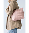 Дамска чанта в розов нюанс Sanita-4 снимка