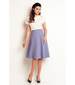 Пола в син нюанс с джобове Simone снимка