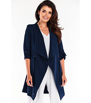 Тъмносиня жилетка Ive снимка