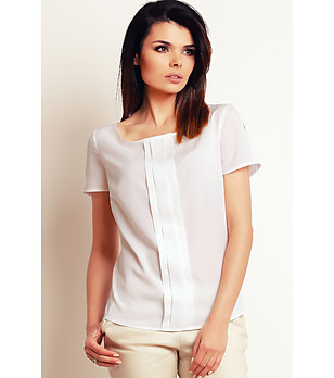 Дамска блуза в екрю Neva снимка