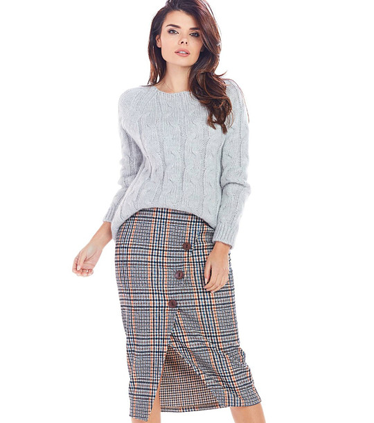 Тъмносиня пола на каре Gaya снимка